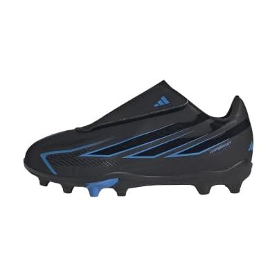 adidas uniseks-kind F50 Hyperfast Club Velcro Firm Ground/Multi Ground Football Boots Children Shoes, core black/core black/Lucid Ray Blue, 25 1/2 EU adidas uniseks-kind F50 Hyperfast Club Velcro Firm Ground/Multi Ground Football Boots Children Shoes, core black/core black/Lucid Ray Blue, 25 1/2 EU