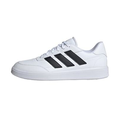 adidas heren Courtblock Shoes, Cloud White / Core Black / Cloud White, 47 1/3 EU adidas heren Courtblock Shoes, Cloud White / Core Black / Cloud White, 47 1/3 EU