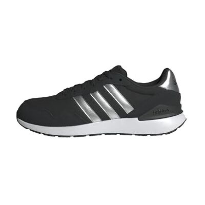 adidas dames Run 60S 4.0 Shoes, Core Black/Silver Metallic/Cloud White, 36 2/3 EU adidas dames Run 60S 4.0 Shoes, Core Black/Silver Metallic/Cloud White, 36 2/3 EU