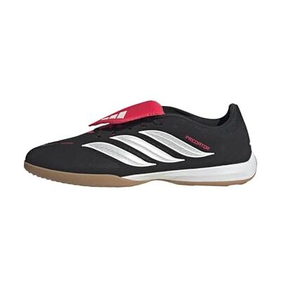 adidas uniseks-volwassene Predator League Fold-Over Tongue Indoor Football Shoes, Core Black/Ftwr White/Lucid Red, 46 EU adidas uniseks-volwassene Predator League Fold-Over Tongue Indoor Football Shoes, Core Black/Ftwr White/Lucid Red, 46 EU