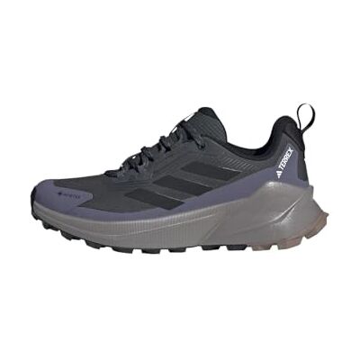 adidas Dames Terrex Trailmaker 2 GORE-TEX Hiking Shoes, Carbon/Core Black/Preloved Violet, 43 1/3 EU adidas Dames Terrex Trailmaker 2 GORE-TEX Hiking Shoes, Carbon/Core Black/Preloved Violet, 43 1/3 EU