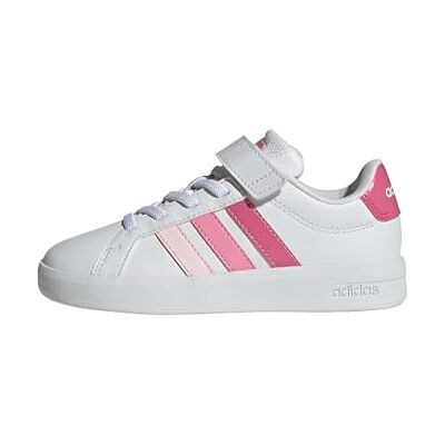 adidas uniseks-kind Grand Court 3.0 Children Shoes, Ftwr White/Pink Fusion/Bliss Pink, 34 EU adidas uniseks-kind Grand Court 3.0 Children Shoes, Ftwr White/Pink Fusion/Bliss Pink, 34 EU