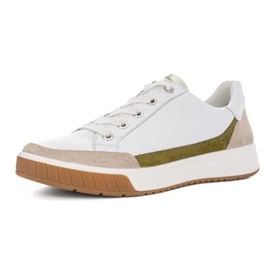 ARA Schoenen Dames Sneaker Low Rome, Shell White Kiwi Piselo, 38.5 EU ARA Schoenen Dames Sneaker Low Rome, Shell White Kiwi Piselo, 38.5 EU