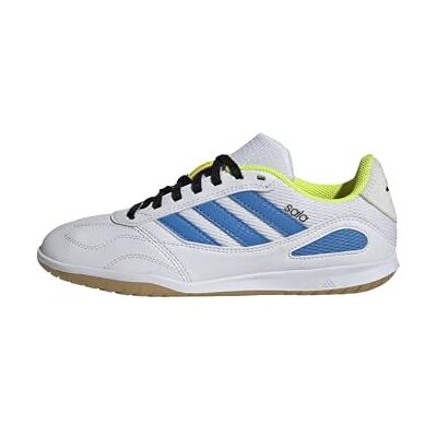 adidas uniseks-kind Super Sala Competition Iii Indoor Football Kids Shoes, Ftwr White/Lucid Ray Blue/Solar Yellow, 38 EU adidas uniseks-kind Super Sala Competition Iii Indoor Football Kids Shoes, Ftwr White/Lucid Ray Blue/Solar Yellow, 38 EU