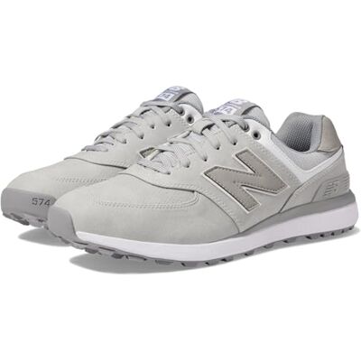 New Balance Men's 574 Greens v2 Golf Shoe, Light Grey, 13 Wide New Balance Men's 574 Greens v2 Golf Shoe, Light Grey, 13 Wide