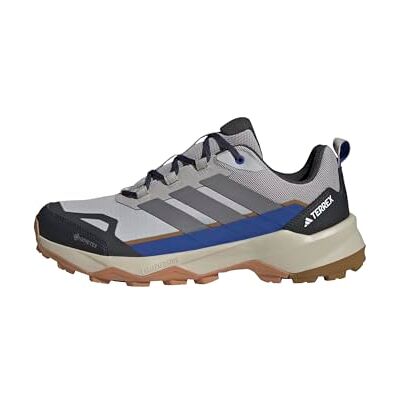 adidas Heren Terrex SKYCHASER AX5 GORE-TEX Hiking Shoes, Grey Two/Grey Four/Semi Lucid Blue, 38 2/3 EU adidas Heren Terrex SKYCHASER AX5 GORE-TEX Hiking Shoes, Grey Two/Grey Four/Semi Lucid Blue, 38 2/3 EU