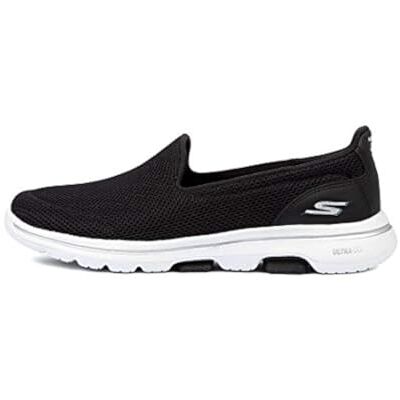 Skechers Dames Go Walk 5 Sneaker Zwart/Wit - Sneaker Skechers Dames Go Walk 5 Sneaker Zwart/Wit - Sneaker