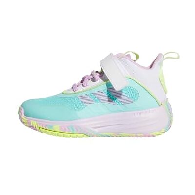 adidas uniseks-kind OWNTHEGAME 3.0 SHOES, flash aqua/bliss lilac/ftwr white, 38 2/3 EU adidas uniseks-kind OWNTHEGAME 3.0 SHOES, flash aqua/bliss lilac/ftwr white, 38 2/3 EU