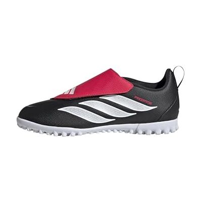 adidas uniseks-kind Predator Club Velcro Fold-Over Tongue Turf Football Kids Shoes, Core Black/Ftwr White/Lucid Red, 28 EU adidas uniseks-kind Predator Club Velcro Fold-Over Tongue Turf Football Kids Shoes, Core Black/Ftwr White/Lucid Red, 28 EU