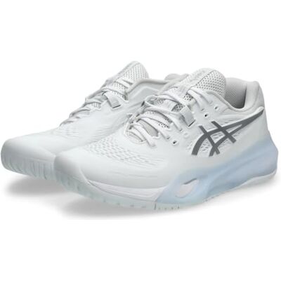 Asics Gel - Resolution X Wit / Pure Zilver Dames - Tennisschoenen Asics Gel - Resolution X Wit / Pure Zilver Dames - Tennisschoenen