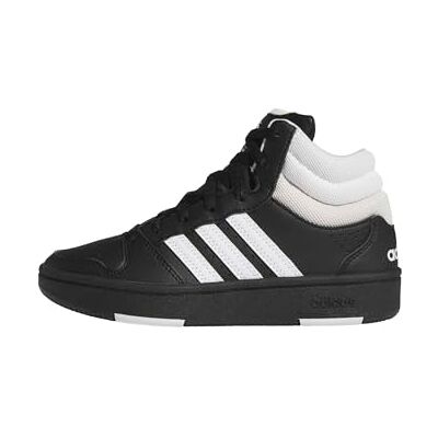 adidas uniseks-kind Hoops Mid Classic Shoes, Core Black/Ftwr White/Orbit Grey, 38 2/3 EU adidas uniseks-kind Hoops Mid Classic Shoes, Core Black/Ftwr White/Orbit Grey, 38 2/3 EU