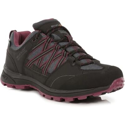 Regatta Lady Samaris II lichtgewichte, waterdichte, ademende en stabiliserende lage wandelschoenen met comfortabel EVA-voetbed Regatta Lady Samaris II lichtgewichte, waterdichte, ademende en stabiliserende lage wandelschoenen met comfortabel EVA-voetbed