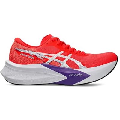 ASICS Magic Speed 4, damessneakers, 44,5 EU, Flash Red White, 44.5 EU ASICS Magic Speed 4, damessneakers, 44,5 EU, Flash Red White, 44.5 EU