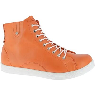 Andrea Conti Dames High Top Sneaker Papaya, 38 EU, oranje (papaya), 38 EU Andrea Conti Dames High Top Sneaker Papaya, 38 EU, oranje (papaya), 38 EU