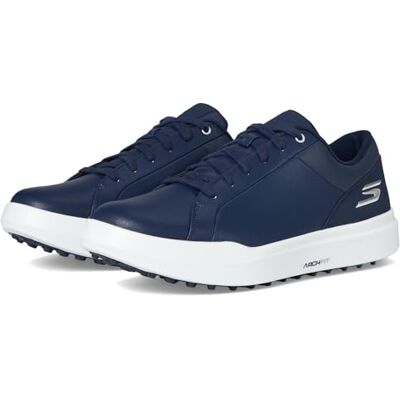 Skechers Drive 6 Arch Golfschoenen voor heren, zonder noppen, leer, casual fit, Marineblauw, 47.5 EU Skechers Drive 6 Arch Golfschoenen voor heren, zonder noppen, leer, casual fit, Marineblauw, 47.5 EU
