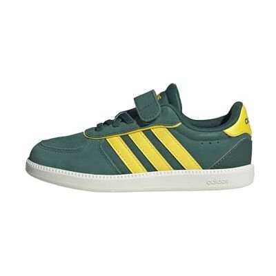 adidas uniseks-kind BREAKNET SLEEK SHOES CHILDREN, collegiate green/yellow/off white, 28 1/2 EU adidas uniseks-kind BREAKNET SLEEK SHOES CHILDREN, collegiate green/yellow/off white, 28 1/2 EU