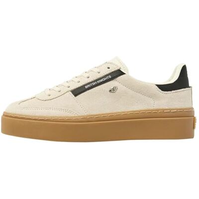 British Knights RE-Issue sneakers voor dames, beige/zwart, 42 EU, beige-zwart, 42 EU British Knights RE-Issue sneakers voor dames, beige/zwart, 42 EU, beige-zwart, 42 EU