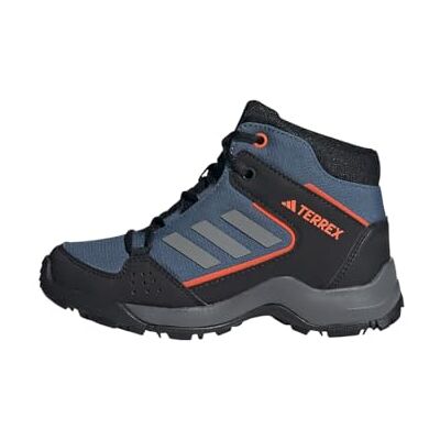 adidas Terrex Hyperhiker Mid Hiking uniseks-kind Sneakers, wonder steel/grey three/impact orange, 32 EU adidas Terrex Hyperhiker Mid Hiking uniseks-kind Sneakers, wonder steel/grey three/impact orange, 32 EU