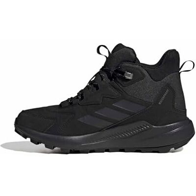 adidas dames Terrex Anylander Leather Mid Climaproof Hiking Shoes, Core Black/Carbon/Grey Four, 40 EU adidas dames Terrex Anylander Leather Mid Climaproof Hiking Shoes, Core Black/Carbon/Grey Four, 40 EU