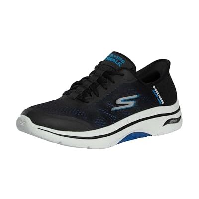 Skechers Zwart/Blauw Slip-ins - Go Walk Arch Fit 2.0 Trainers Skechers Zwart/Blauw Slip-ins - Go Walk Arch Fit 2.0 Trainers