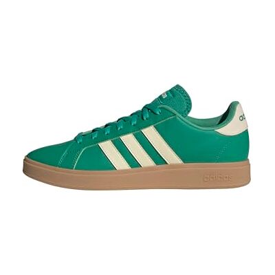 adidas Grand Court Td Lifestyle Court Casual Shoes heren SCHOENEN Sneakers, Court Green Warm Vanille Gum 3, 36 EU adidas Grand Court Td Lifestyle Court Casual Shoes heren SCHOENEN Sneakers, Court Green Warm Vanille Gum 3, 36 EU