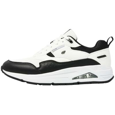 British Knights Lennox sneakers voor heren, crèmewit, wit, zwart, 43 EU British Knights Lennox sneakers voor heren, crèmewit, wit, zwart, 43 EU