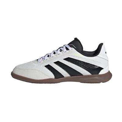 adidas Uniseks-Kind PREDATOR LEAGUE Indoor Football Boots Kids, Cloud White/Core Black/Lucid Lemon, 28 1/2 EU adidas Uniseks-Kind PREDATOR LEAGUE Indoor Football Boots Kids, Cloud White/Core Black/Lucid Lemon, 28 1/2 EU