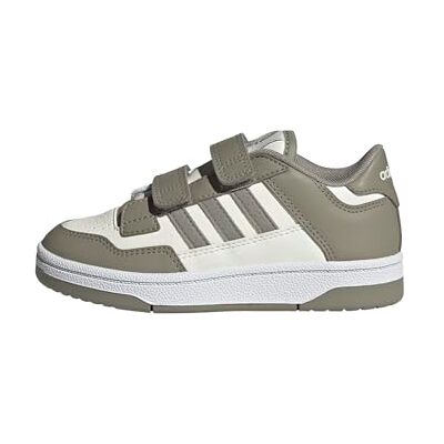 adidas uniseks-kind Rapid Court Childrens Shoes, Silver Pebble/Cloud White/Ftwr White, 34 EU adidas uniseks-kind Rapid Court Childrens Shoes, Silver Pebble/Cloud White/Ftwr White, 34 EU