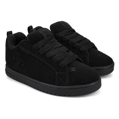 DC Shoes Court Graffik SE Fashion Trainer voor heren, Zwart, 46 EU DC Shoes Court Graffik SE Fashion Trainer voor heren, Zwart, 46 EU