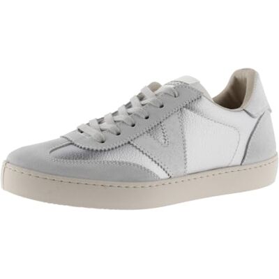 victoria Berlin Ciclista Metallic Leather Effect Low-Top Trainers & Matching Split Leather Pieces 1126197 for Women victoria Berlin Ciclista Metallic Leather Effect Low-Top Trainers & Matching Split Leather Pieces 1126197 for Women