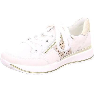 ARA Dames Las Vegas Sneakers, Cream Shell Platina, 36.5 EU Breed ARA Dames Las Vegas Sneakers, Cream Shell Platina, 36.5 EU Breed