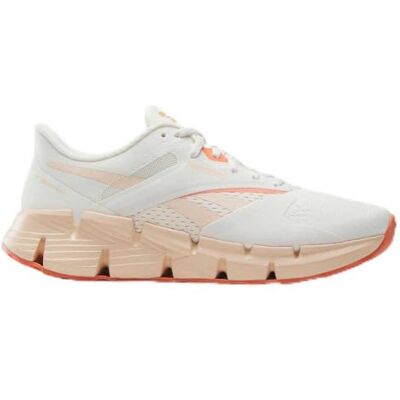 Reebok Zig DYNAMICA 5 Hardloopschoenen voor dames, krijt/gewassen klei/koraal, maat 36,5 UK, Krijt gewassen klei koraal, 38.5 EU Reebok Zig DYNAMICA 5 Hardloopschoenen voor dames, krijt/gewassen klei/koraal, maat 36,5 UK, Krijt gewassen klei koraal, 38.5 EU