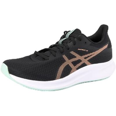 ASICS Dames Patriot 13 Sneaker, 3 UK, Zwarte Heldere Zonnesteen, 35.5 EU ASICS Dames Patriot 13 Sneaker, 3 UK, Zwarte Heldere Zonnesteen, 35.5 EU