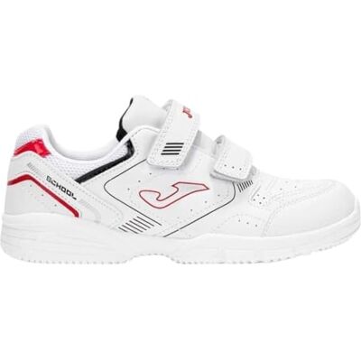Joma uniseks-kind W.school Jr 2506 Blanco RojoSneaker Joma uniseks-kind W.school Jr 2506 Blanco RojoSneaker