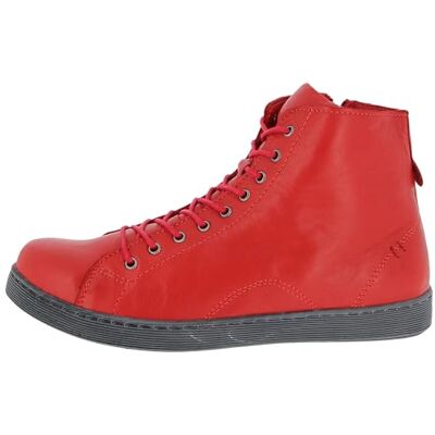 Andrea Conti High Top sneakers voor dames, chili/grijs, 36 EU, Chili Grijs, 36 EU Andrea Conti High Top sneakers voor dames, chili/grijs, 36 EU, Chili Grijs, 36 EU