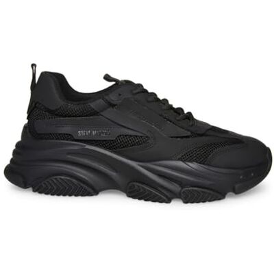 Steve Madden Heren Possess Sneaker, Zwart, 43 EU Steve Madden Heren Possess Sneaker, Zwart, 43 EU