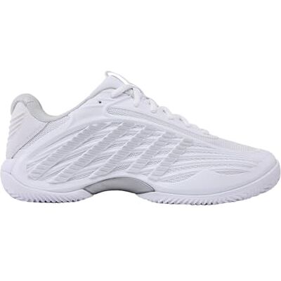 K-Swiss Hypercourt Express 3 Clay tennisschoenen voor dames, wit/dawn blue/zilver, 42 EU K-Swiss Hypercourt Express 3 Clay tennisschoenen voor dames, wit/dawn blue/zilver, 42 EU