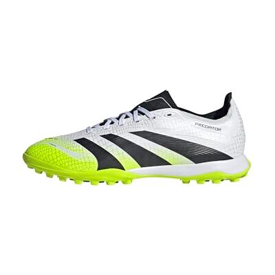 adidas Uniseks-Volwassen PREDATOR LEAGUE Turf Football Boots, Cloud White/Core Black/Lucid Lemon, 46 EU adidas Uniseks-Volwassen PREDATOR LEAGUE Turf Football Boots, Cloud White/Core Black/Lucid Lemon, 46 EU