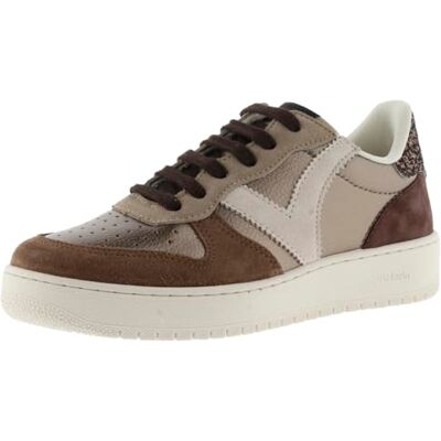 victoria Madrid Metallic Leather Effect Low-Top Trainers & Split Leather Pieces & Glitter Back 1258257 for Women victoria Madrid Metallic Leather Effect Low-Top Trainers & Split Leather Pieces & Glitter Back 1258257 for Women