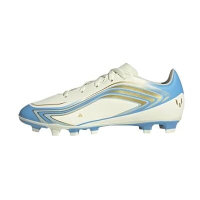 adidas uniseks-kind F50 Messi Club Firm Ground/Multi Ground Football Boots Kids Shoes, ivory/semi blue burst/icey blue, 38 EU adidas uniseks-kind F50 Messi Club Firm Ground/Multi Ground Football Boots Kids Shoes, ivory/semi blue burst/icey blue, 38 EU