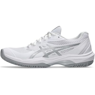 ASICS FfSneaker Game Dames, Wit Puur Zilver, 39 EU ASICS FfSneaker Game Dames, Wit Puur Zilver, 39 EU