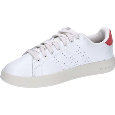 adidas Advantage Premium Sneakers heren, Core White/Core White/Bright Red, 38 EU adidas Advantage Premium Sneakers heren, Core White/Core White/Bright Red, 38 EU