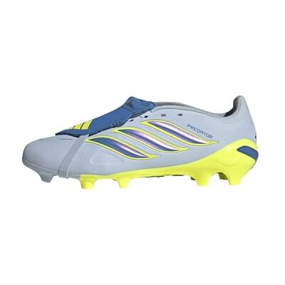adidas uniseks-volwassene PREDATOR LEAGUE Fold-Over Tongue Firm Ground Football Boots, Crystal Sky/ray blue/team solar yellow 2, 40 2/3 EU adidas uniseks-volwassene PREDATOR LEAGUE Fold-Over Tongue Firm Ground Football Boots, Crystal Sky/ray blue/team solar yellow 2, 40 2/3 EU
