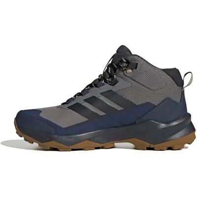 adidas heren Terrex SKYCHASER AX5 Mid GORE-TEX Hiking Shoes, grey four/carbon/shadow navy, 42 EU adidas heren Terrex SKYCHASER AX5 Mid GORE-TEX Hiking Shoes, grey four/carbon/shadow navy, 42 EU