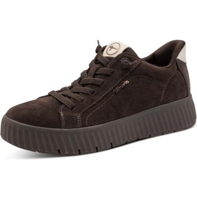 Tamaris dames Comfort Damen Step In Leder Sneaker Flach Zum Schlupfen Wide FitSneaker Tamaris dames Comfort Damen Step In Leder Sneaker Flach Zum Schlupfen Wide FitSneaker