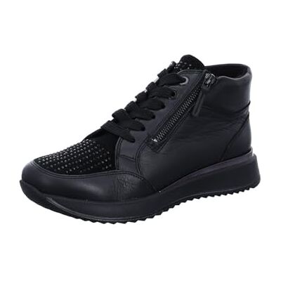 ARA Las Vegas Sneakers voor dames, zwart, 36.5 EU Breed ARA Las Vegas Sneakers voor dames, zwart, 36.5 EU Breed