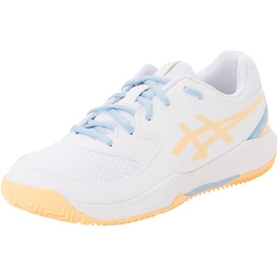 ASICS Gel-Dedicate 8 GS Padel, sneakers, 33 EU, Wit Oranje Glow, 33 EU ASICS Gel-Dedicate 8 GS Padel, sneakers, 33 EU, Wit Oranje Glow, 33 EU