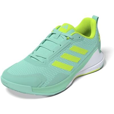 adidas dames Novaflight 2 Indoor Shoes, flash aqua/lucid lemon/ftwr white, 43 1/3 EU adidas dames Novaflight 2 Indoor Shoes, flash aqua/lucid lemon/ftwr white, 43 1/3 EU