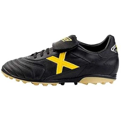 Munich Mundial herensneakers, zwart/geel Munich Mundial herensneakers, zwart/geel