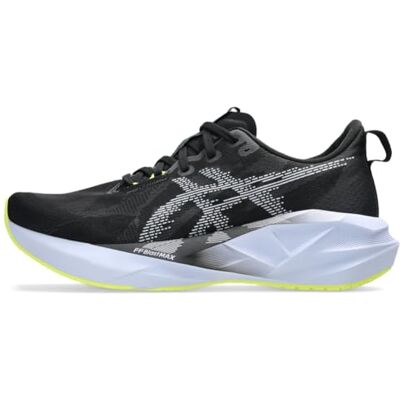 ASICS Men's NOVABLAST 5 Running Shoes, 15, Black/Blue Fade ASICS Men's NOVABLAST 5 Running Shoes, 15, Black/Blue Fade